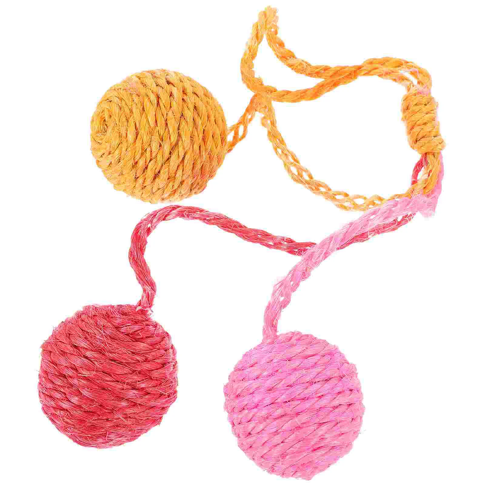 Cat Ball Toy Hanging Sisal Ball Cat Interactive Toy Indoors Hanging Pet Cat Scratching Ball Toy
Cat Ball Toy Hanging Sisal Ball Cat Interactive Toy Indoors Hanging Pet Cat Scratching Ball Toy