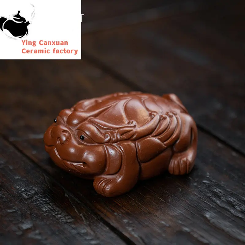Yixing, фиолетовая глина для чая, статуя животного, украшения, чайная статуэтка, ремесла, скульптура ручной работы, китайский чайный набор, декорации, художественные подарки
Yixing, фиолетовая глина для чая, статуя животного, украшения, чайная статуэтка, ремесла, скульптура ручной работы, китайский чайный набор, декорации, художественные подарки