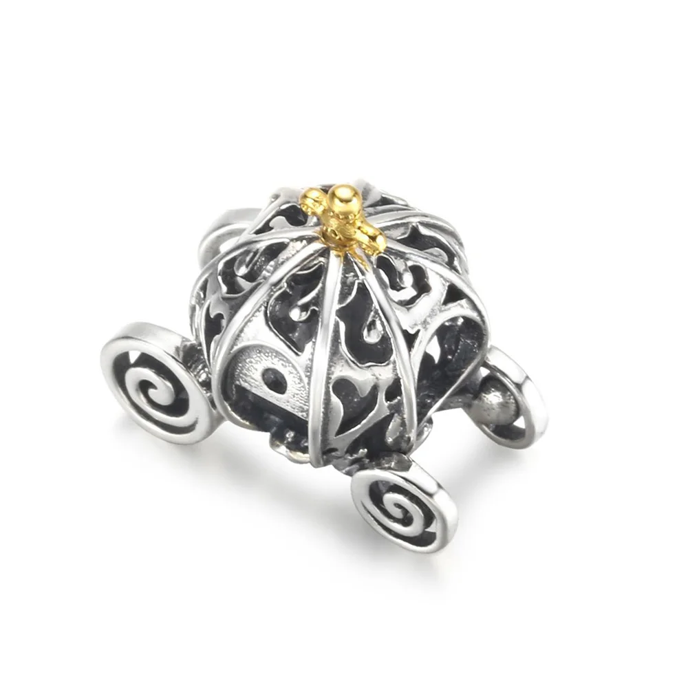 Real 925 Sterling Silver Bead Disn 100th Cinderel's Enchanted Carriage Charm Fit Pandora Women Bracelet Bangle Gift DIY Jewelry
Real 925 Sterling Silver Bead Disn 100th Cinderel's Enchanted Carriage Charm Fit Pandora Women Bracelet Bangle Gift DIY Jewelry