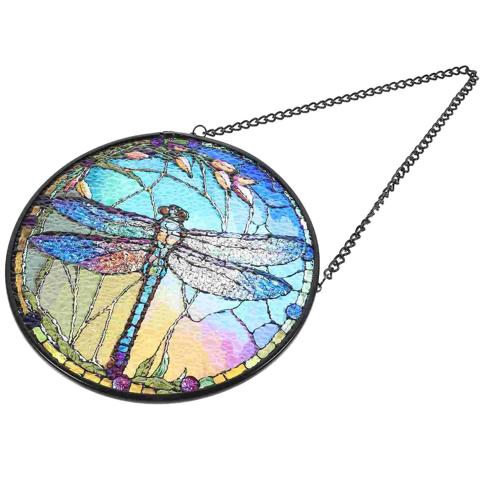 Front Door Decor Glass Dragonfly Sign Hanging Dragonfly Window Hanging Pendant
Front Door Decor Glass Dragonfly Sign Hanging Dragonfly Window Hanging Pendant