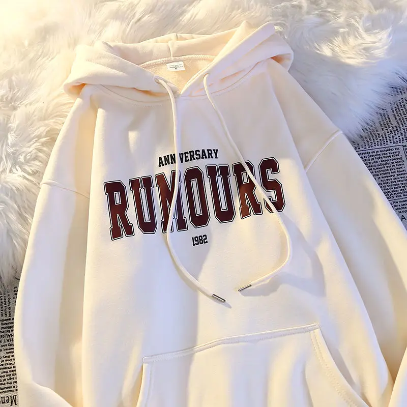 American hooded sweater for men and women in autumn and winter new loose plush and thick pullover top trend solid color letter p
American hooded sweater for men and women in autumn and winter new loose plush and thick pullover top trend solid color letter p