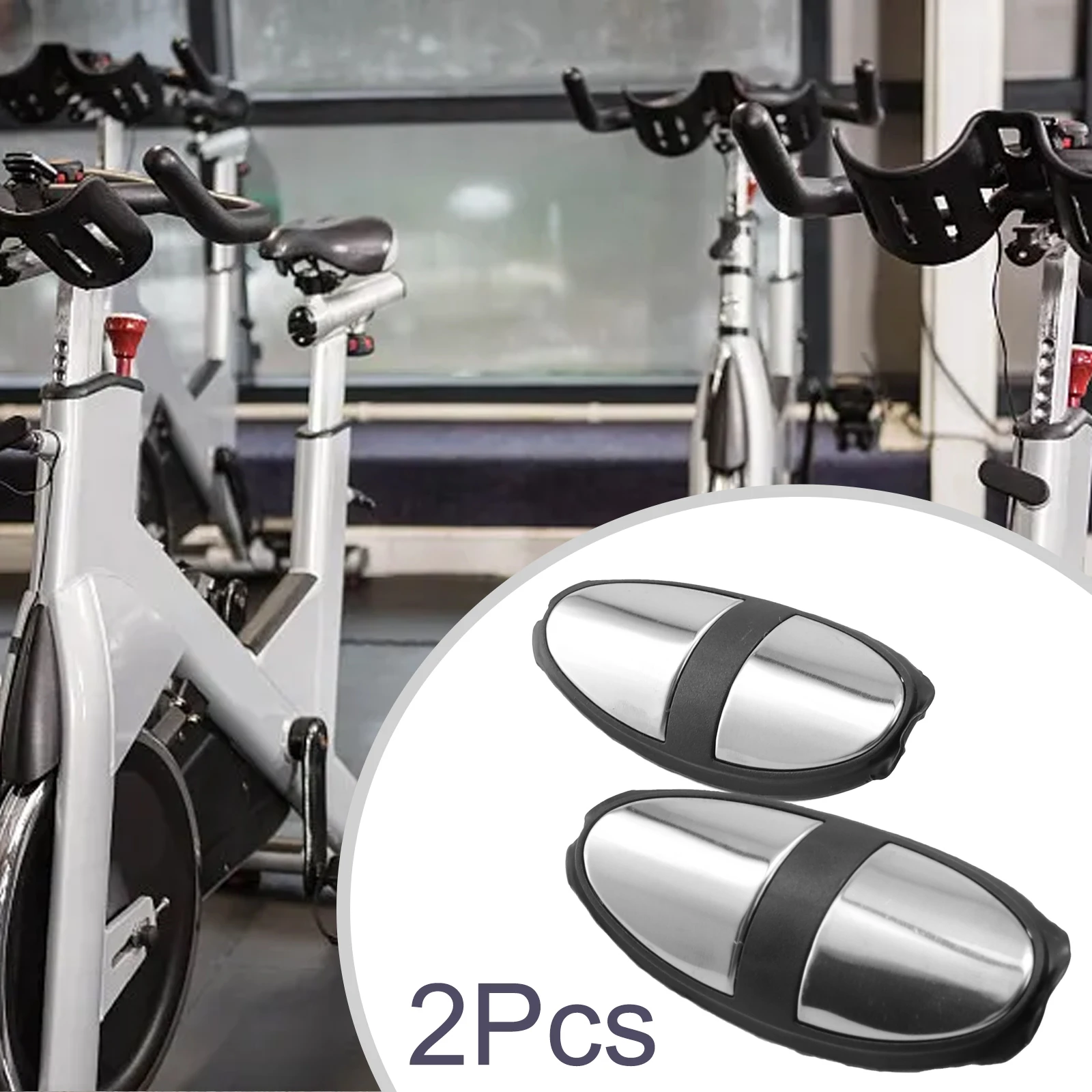 Sensor Grip Bike Grips Exercise Bikes For Exercise Bikes Heartbeat Sensor Grip Stainless Steel Cardio Equipment
Sensor Grip Bike Grips Exercise Bikes For Exercise Bikes Heartbeat Sensor Grip Stainless Steel Cardio Equipment
