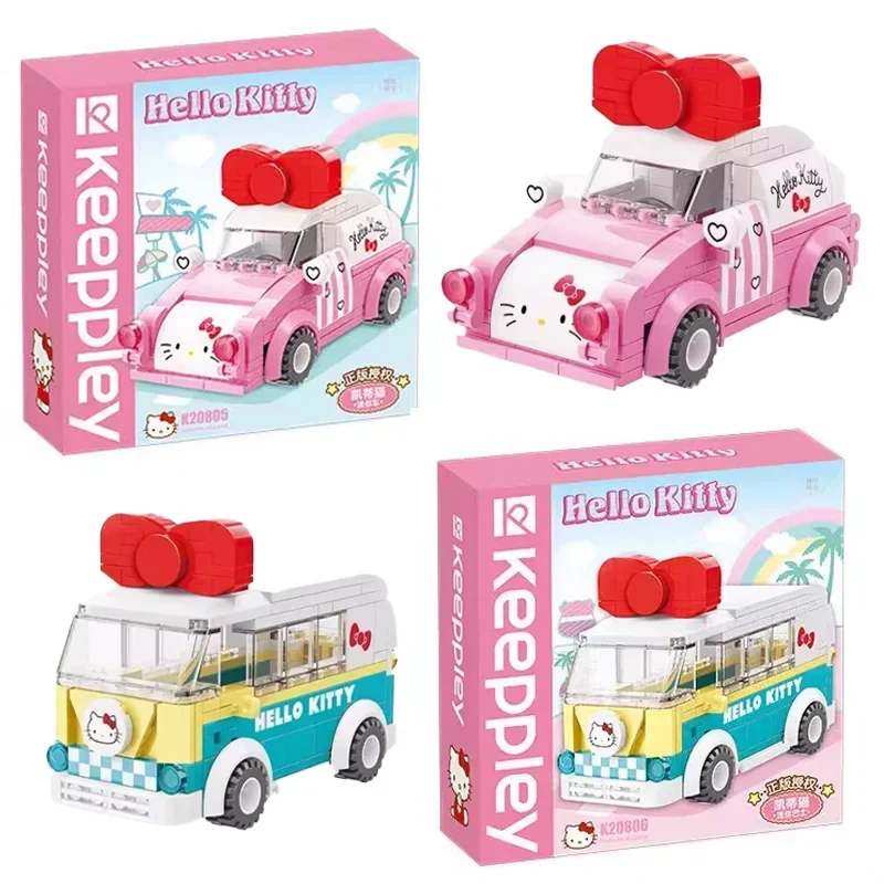 Конструктор Keeppley Sanrio, миниатюрный строительный блок, автобус, Сборная модель, украшение для Китти, девочки, подарок на день рождения, игрушка-пазл
Конструктор Keeppley Sanrio, миниатюрный строительный блок, автобус, Сборная модель, украшение для Китти, девочки, подарок на день рождения, игрушка-пазл
