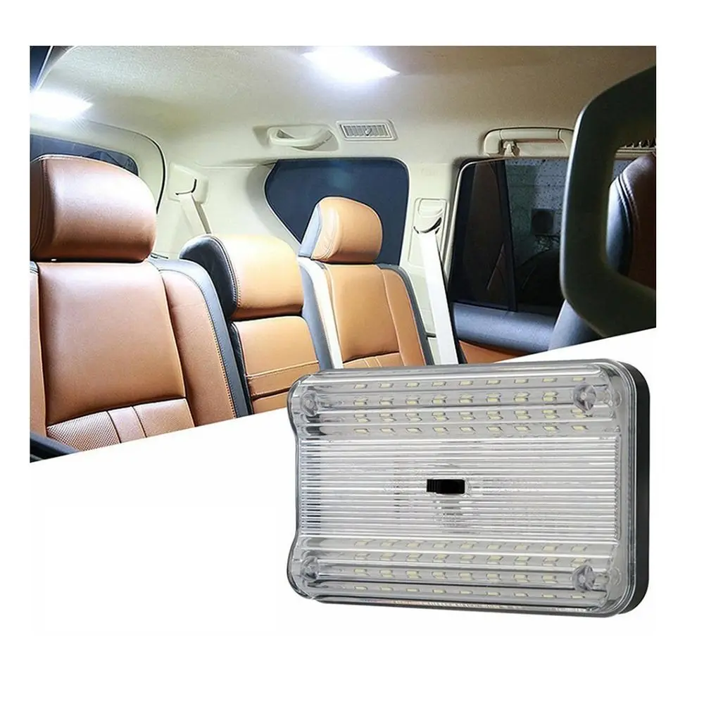 Super Bright Car Interior Light Replacement White Light Universal RV Dome Lamp DC 12V 36 LED Car Ceiling Light Automotive
Super Bright Car Interior Light Replacement White Light Universal RV Dome Lamp DC 12V 36 LED Car Ceiling Light Automotive
