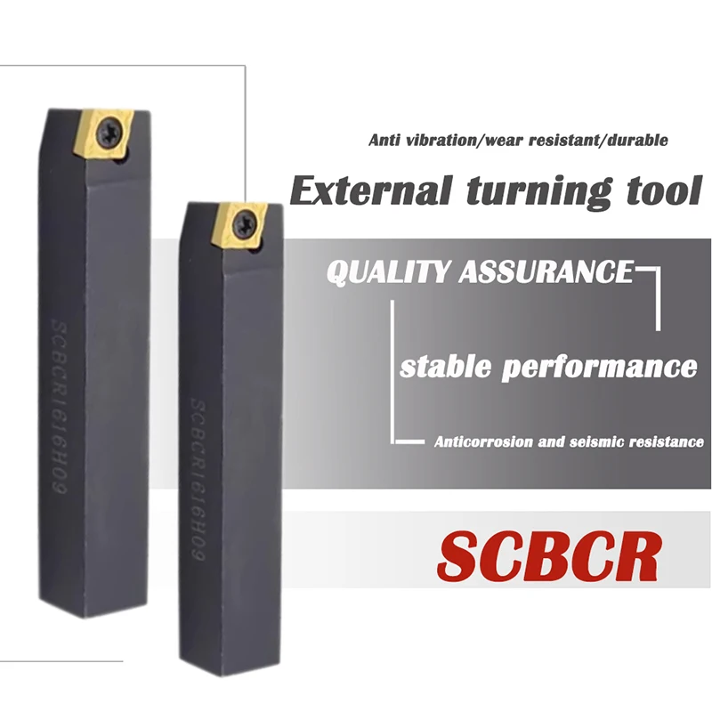 1PCS SCBCR1212H09 SCBCR1616H09 SCBCR2020K09 SCBCR2525M09 SCBCR2525M12 External Turning Tools Holder For CCMT CNC Lathe Machine
1PCS SCBCR1212H09 SCBCR1616H09 SCBCR2020K09 SCBCR2525M09 SCBCR2525M12 External Turning Tools Holder For CCMT CNC Lathe Machine