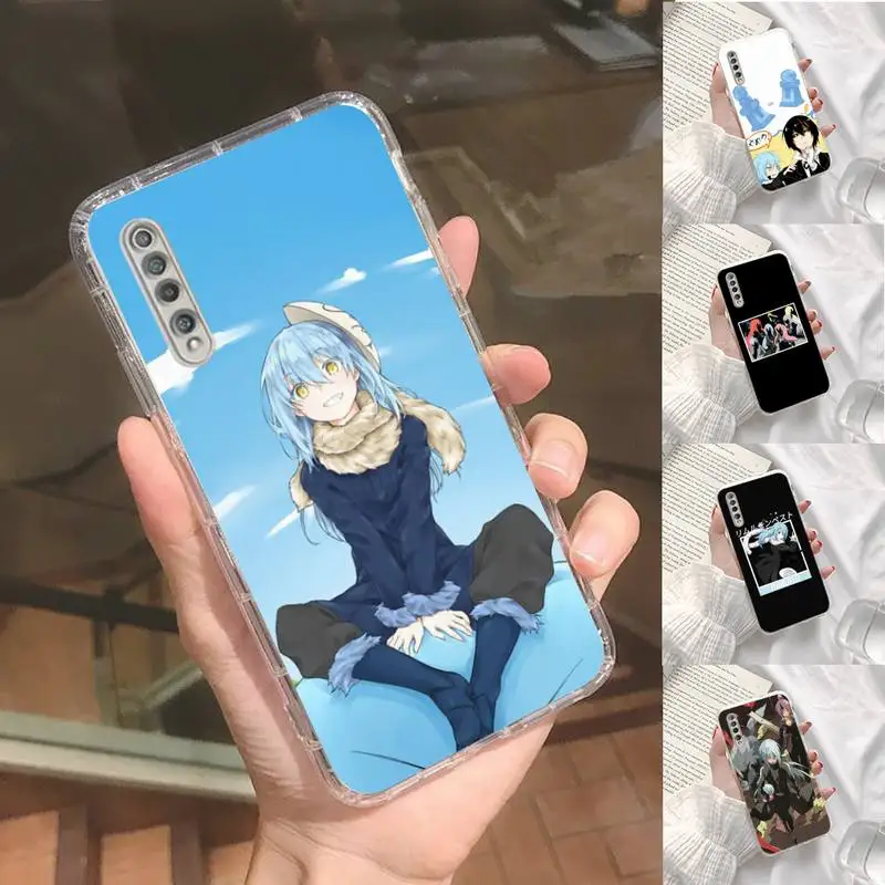 Фото Slime Rimuru Tempest Anime Cartoon Phone Case Transparent For Xiaomi Poco M3 F3 X3 10t Redmi Note 11 10 7 8 9 9a Pro Coque Funda | Мобильные