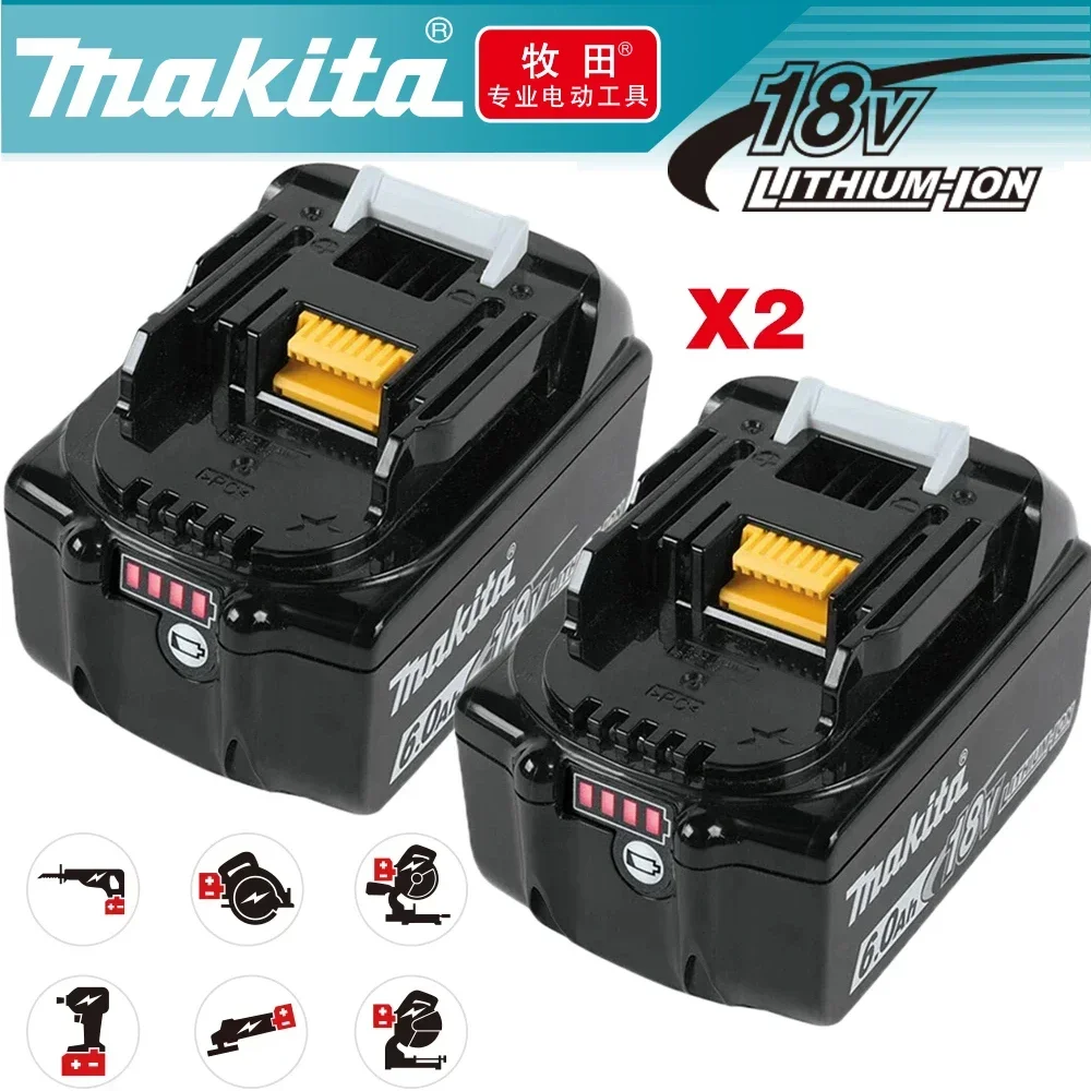 NEW Original Makita 18V 3.0/5.0/6.0Ah Li-Ion Battery For Makita BL1830 BL1815 BL1860 BL1840 Replacement Power Tool Battery
NEW Original Makita 18V 3.0/5.0/6.0Ah Li-Ion Battery For Makita BL1830 BL1815 BL1860 BL1840 Replacement Power Tool Battery