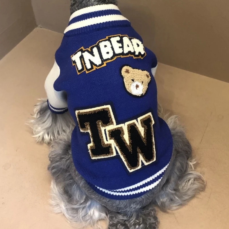 Baseball Jacket Sweatshirt Dog Cat Schneider Shiba Small Dogs Fashionable Atmospheric Coat Warm Thin Velvet Hoodies
Baseball Jacket Sweatshirt Dog Cat Schneider Shiba Small Dogs Fashionable Atmospheric Coat Warm Thin Velvet Hoodies