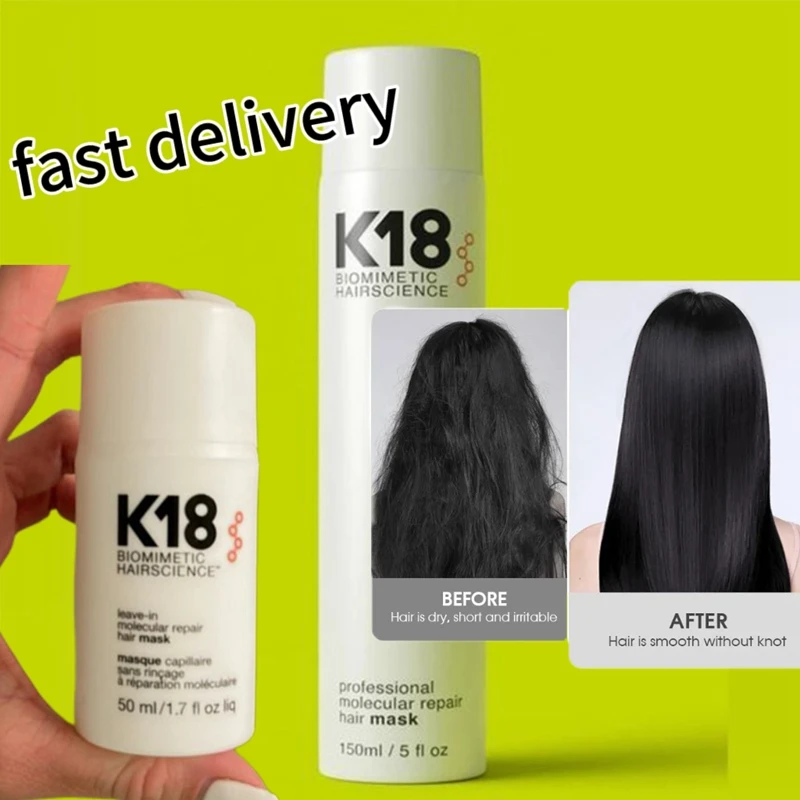 2PCS K18 Hair Repair Hair Mask Smooth Wash-free Dry-proof Hair Care Serum Membrane Protect Hair Damage Repair Hair Mask HairCare
2PCS K18 Hair Repair Hair Mask Smooth Wash-free Dry-proof Hair Care Serum Membrane Protect Hair Damage Repair Hair Mask HairCare