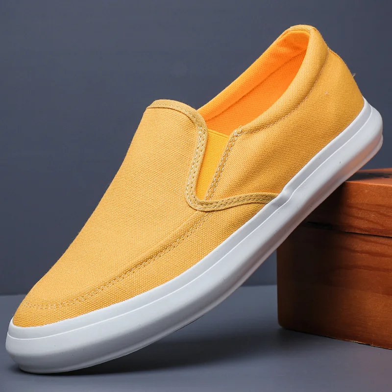 Breathable Canvas Shoes Men's Casual Shoes Lightweight Men's Vulcanized Shoes Soft Flat Shoes Outdoor Men's Sneakers Loafers
Breathable Canvas Shoes Men's Casual Shoes Lightweight Men's Vulcanized Shoes Soft Flat Shoes Outdoor Men's Sneakers Loafers