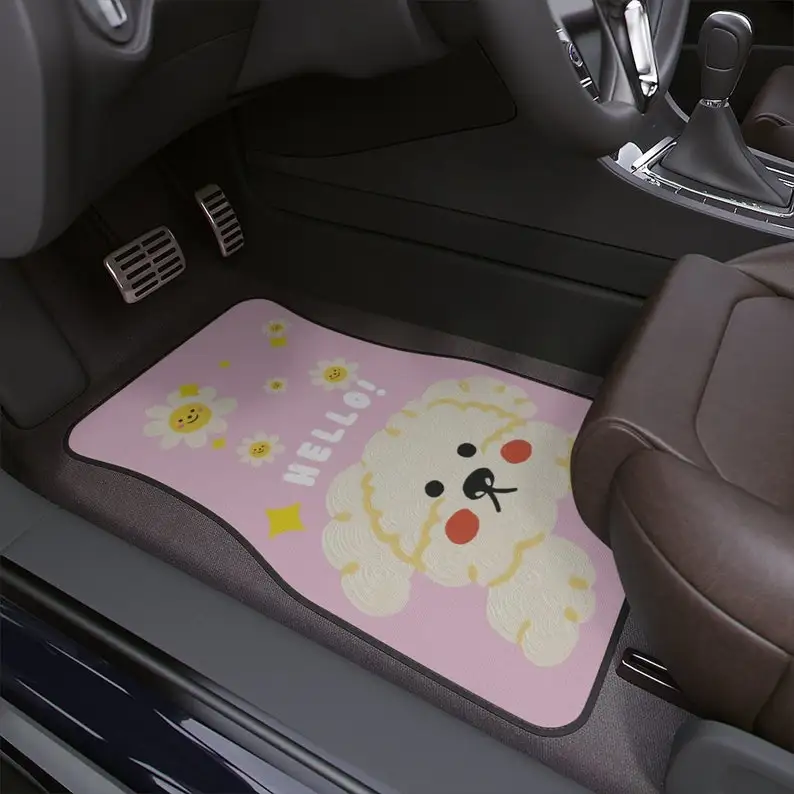 Kawaii Pink Car Floor Mat, Aesthetic Flower Y2K Car Floor Mat, Cute Dog Lover Car Decor, Gift for New Drivers, GIrly Pink Car De
Kawaii Pink Car Floor Mat, Aesthetic Flower Y2K Car Floor Mat, Cute Dog Lover Car Decor, Gift for New Drivers, GIrly Pink Car De