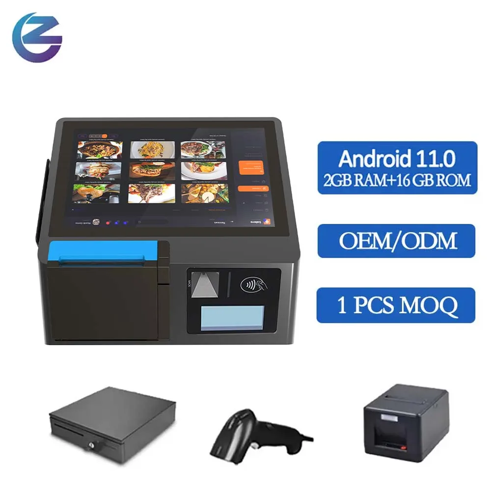 

Мобильный Pos-терминал Z100 Android, Поддержка встроенного принтера, портативный терминал для розничной торговли в ресторанах