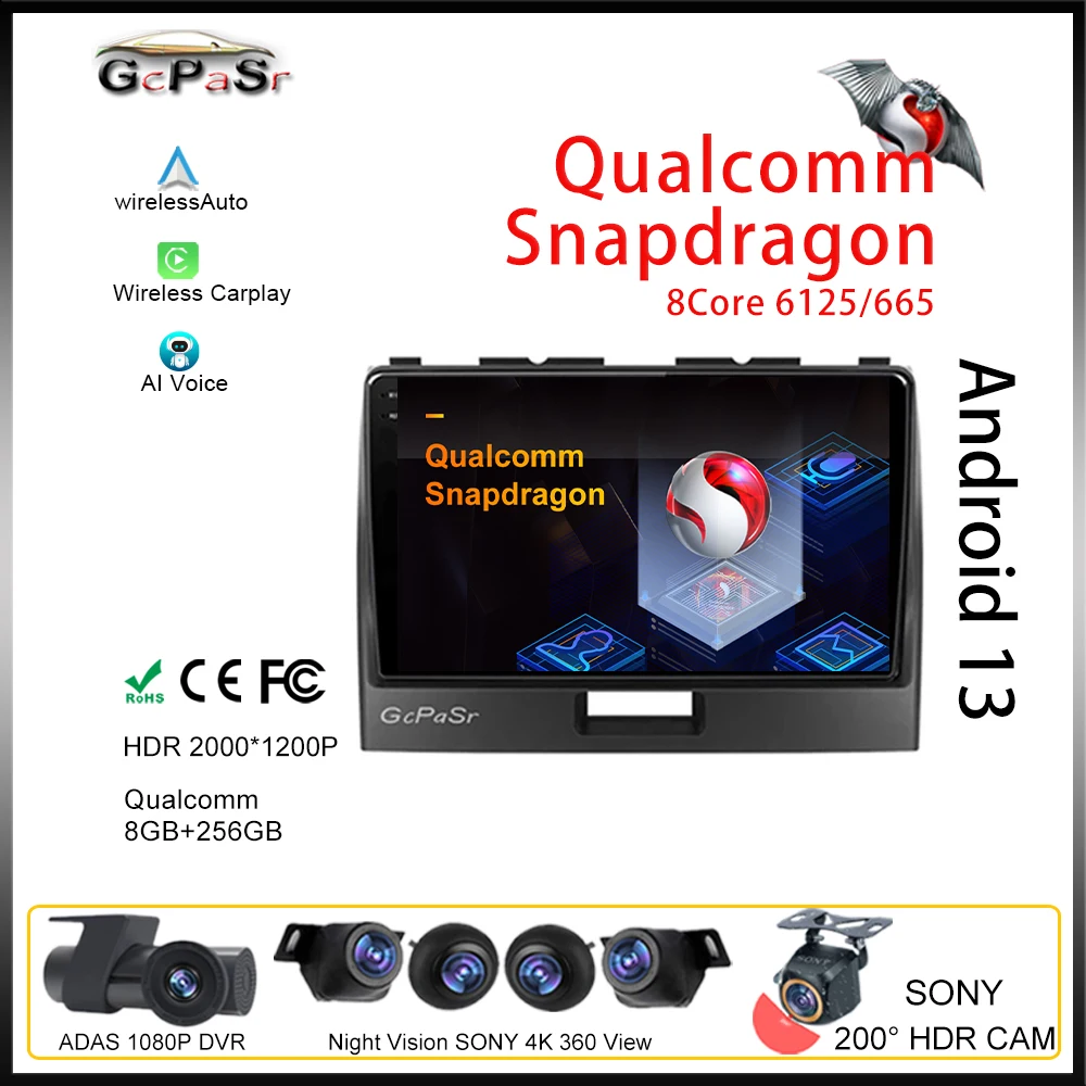 Qualcomm Android For SUZUKI WAGONR 2010-2018 Autoradio Touchscreen Radio Multimedia Video Player Navigation GPS Player HDR QLED
Qualcomm Android For SUZUKI WAGONR 2010-2018 Autoradio Touchscreen Radio Multimedia Video Player Navigation GPS Player HDR QLED