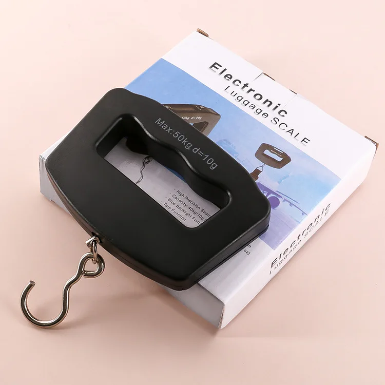 50kg Mini Portable Electronic Scale Household Supermarket Vegetables Fishing Hook Scale Express Parcel Travel Luggage Scales
50kg Mini Portable Electronic Scale Household Supermarket Vegetables Fishing Hook Scale Express Parcel Travel Luggage Scales
