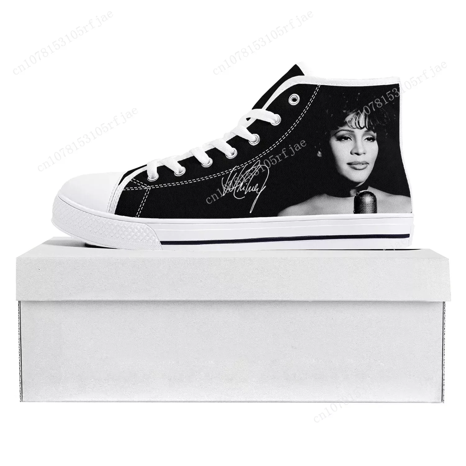 Whitney Houston Pop Singer High Top High Quality Sneakers Mens Womens Teenager Canvas Sneaker Casual Couple Shoes Custom Shoe
Whitney Houston Pop Singer High Top High Quality Sneakers Mens Womens Teenager Canvas Sneaker Casual Couple Shoes Custom Shoe