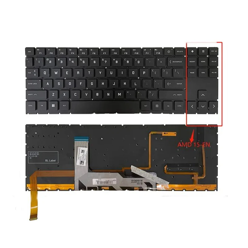 XIN-Russian-US RGB Backlight Laptop Keyboard For HP OMEN 15 15EN 15-EN 15-EK TPN-Q238 TPN-Q236 16-B Q265 15-EK000 AMD
XIN-Russian-US RGB Backlight Laptop Keyboard For HP OMEN 15 15EN 15-EN 15-EK TPN-Q238 TPN-Q236 16-B Q265 15-EK000 AMD