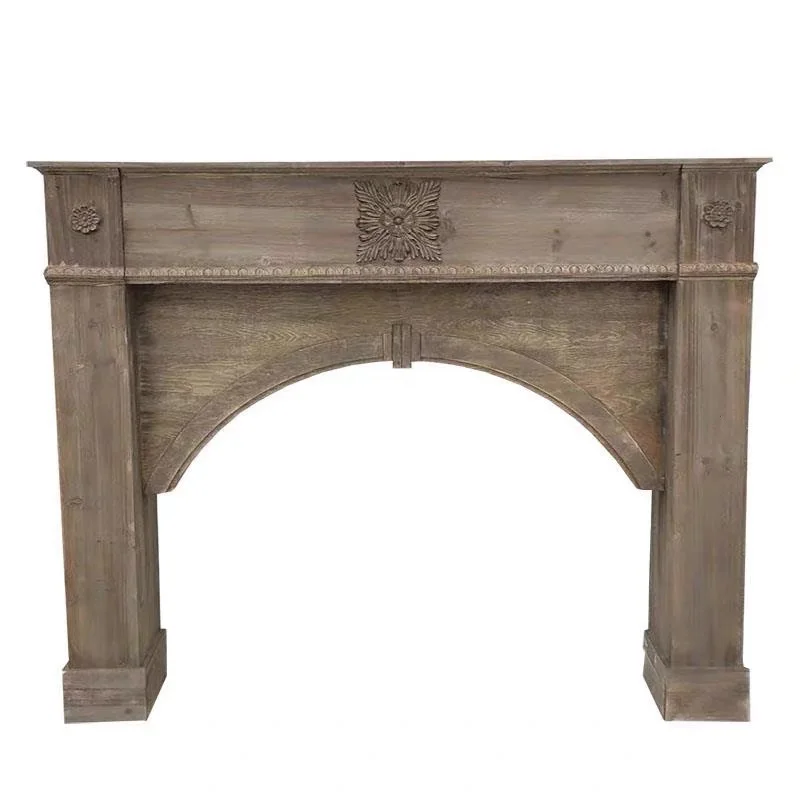 Retro made old solid wood imitation fake fireplace decoration cabinet, living room, homestay photography background
Retro made old solid wood imitation fake fireplace decoration cabinet, living room, homestay photography background