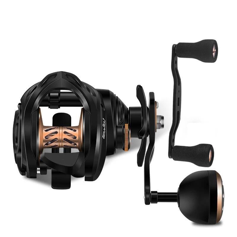 Baitcasting Fishing Reel 6.3:1 High Speed Carbon Fiber Frame 9+1BB 6KG Max Drag High Strength for Freshwater Saltwater
Baitcasting Fishing Reel 6.3:1 High Speed Carbon Fiber Frame 9+1BB 6KG Max Drag High Strength for Freshwater Saltwater