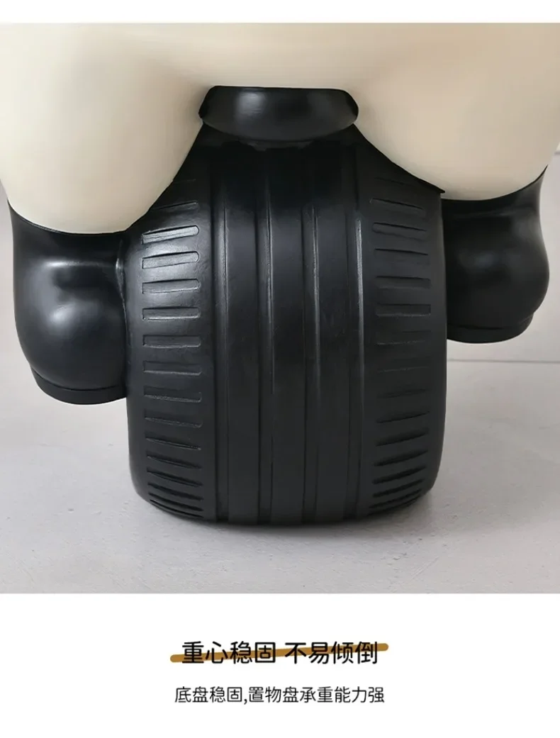 Modern Light Luxury Living Room Creative Floor-standing Bear Ornaments Lamp Panel Sofa Storage Tray High-end Home Decoration Modern Light Luxury Living Room Creative Floor-standing Bear Ornaments Lamp Panel Sofa Storage Tray High-end Home Decoration