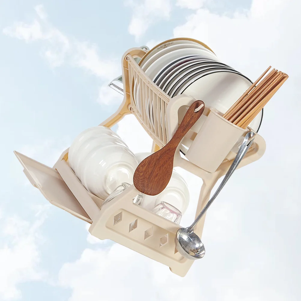 Clothes Drying Rack Dish Drain Kitchen Storage Shelf Cup Holder and Drainer Utensil
Clothes Drying Rack Dish Drain Kitchen Storage Shelf Cup Holder and Drainer Utensil