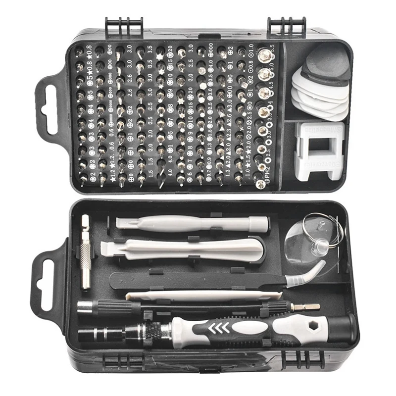 115-In-1 Watch Mobile Phone Disassembly Maintenance Tool Screwdriver Set Mobile Phone Maintenance Hand Tools Spare Parts
115-In-1 Watch Mobile Phone Disassembly Maintenance Tool Screwdriver Set Mobile Phone Maintenance Hand Tools Spare Parts