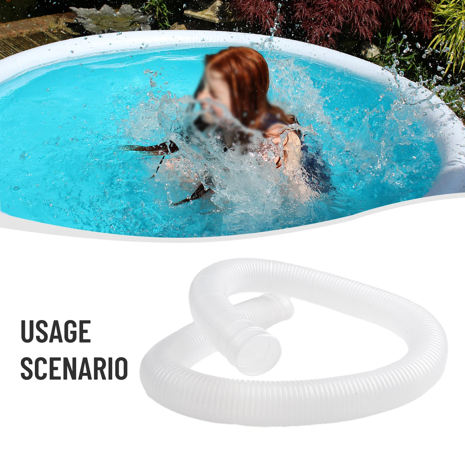 2pcs 1.25inch Pool Pump Connector Hose Filter Hose Filtration Pump Part For Above Ground Pool For Filtration Pump Accessories
2pcs 1.25inch Pool Pump Connector Hose Filter Hose Filtration Pump Part For Above Ground Pool For Filtration Pump Accessories
