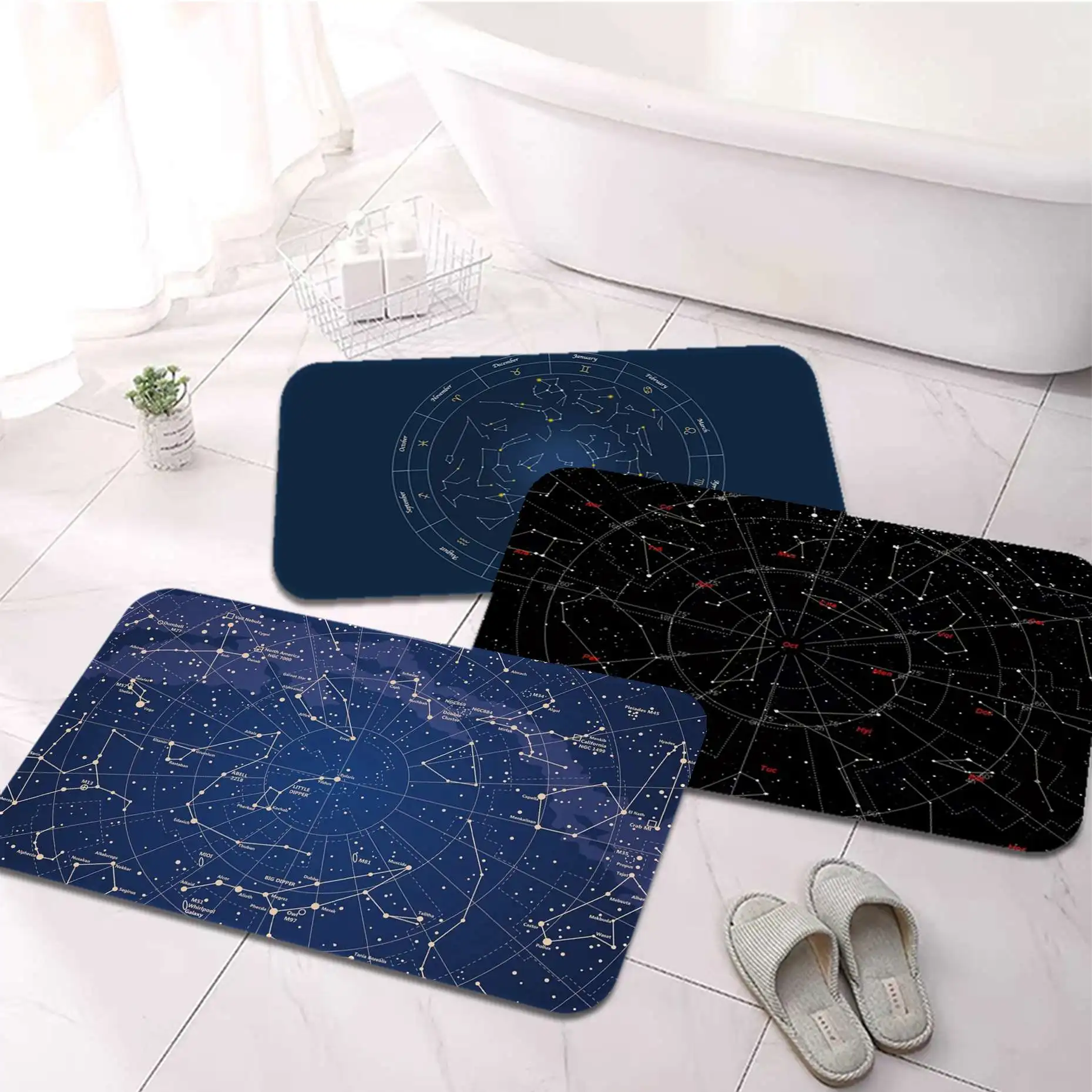 12 Constellations Zodiac Signs Printed Flannel Floor Mat Bathroom Decor Carpet Non-Slip For Living Room Kitchen Welcome Doormat
12 Constellations Zodiac Signs Printed Flannel Floor Mat Bathroom Decor Carpet Non-Slip For Living Room Kitchen Welcome Doormat