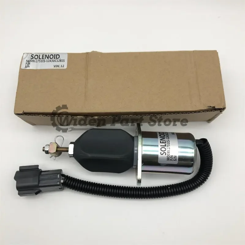 1751ES-12A3UC12B1S 12V Fuel Shut Off Solenoid 129953-77811 For Yanmar 4NTE94 Engine Hyundai R60-5 R210-5 SA-4673-S Stop Solenoid
1751ES-12A3UC12B1S 12V Fuel Shut Off Solenoid 129953-77811 For Yanmar 4NTE94 Engine Hyundai R60-5 R210-5 SA-4673-S Stop Solenoid