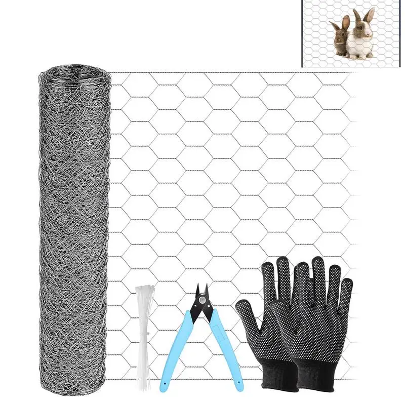 Metal Wire Netting Hexagonal Chicken Rabbit Aviary Protection Net Garden Fence Mesh Galvanized Enclosure PlantCaptive Animal
Metal Wire Netting Hexagonal Chicken Rabbit Aviary Protection Net Garden Fence Mesh Galvanized Enclosure PlantCaptive Animal