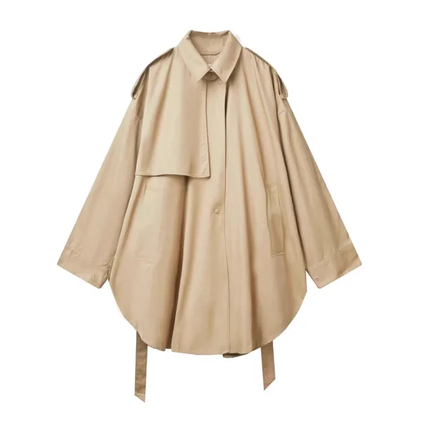 SuperAen High-grade Windbreaker Jacket Korean Style Fashion Oversize Single Breasted Trench Coats
SuperAen High-grade Windbreaker Jacket Korean Style Fashion Oversize Single Breasted Trench Coats