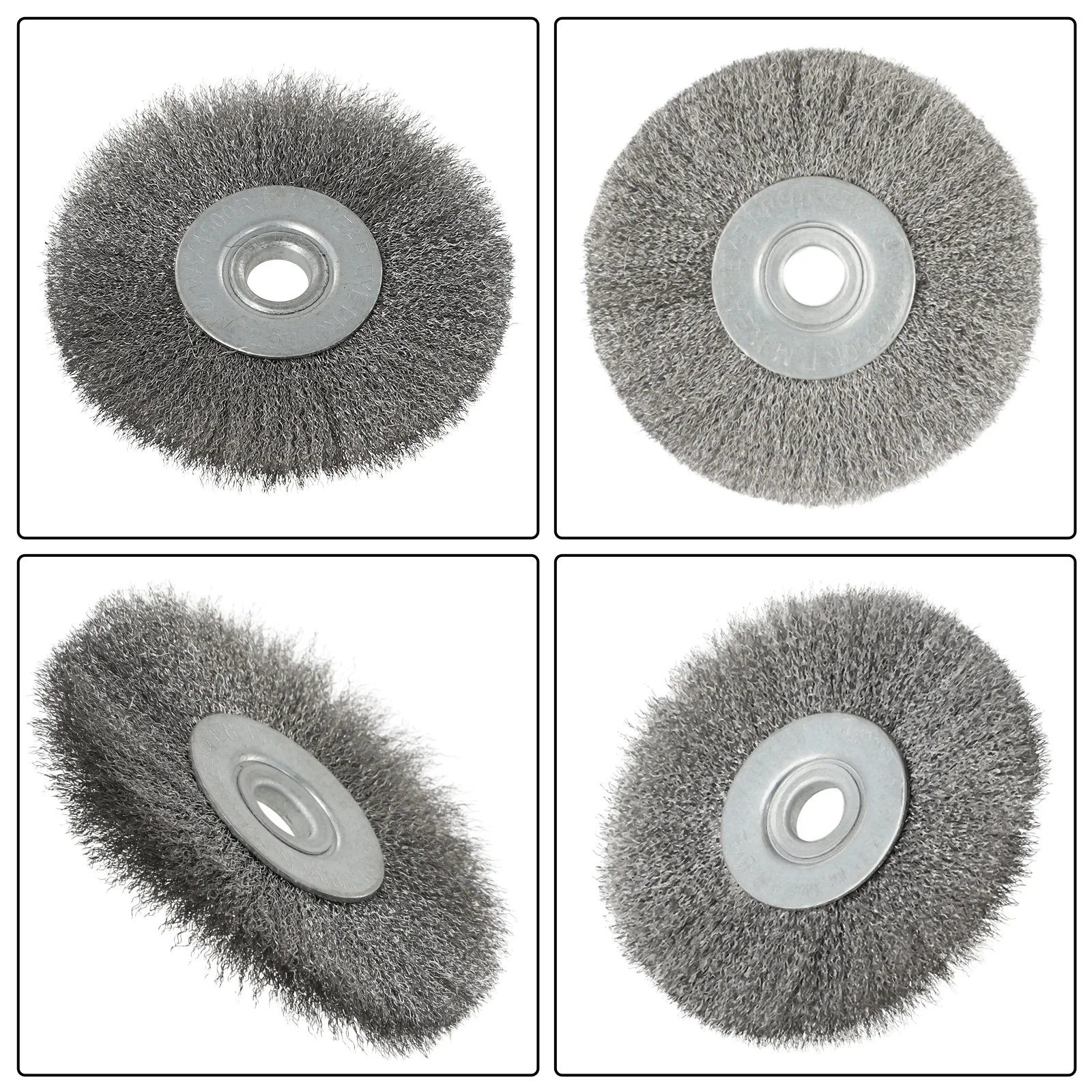 1Pc Crimped Wheel Drill Brush Bore Stainless Steel Wire Brush Angle Grinder Polishing Rust Removal Tools Accessories
1Pc Crimped Wheel Drill Brush Bore Stainless Steel Wire Brush Angle Grinder Polishing Rust Removal Tools Accessories