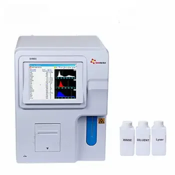 China Hematology Instrument Single Channel Cheap Portable 3 Part Fully Automated Hematology Analyzer CBC Analyzer Machine
China Hematology Instrument Single Channel Cheap Portable 3 Part Fully Automated Hematology Analyzer CBC Analyzer Machine