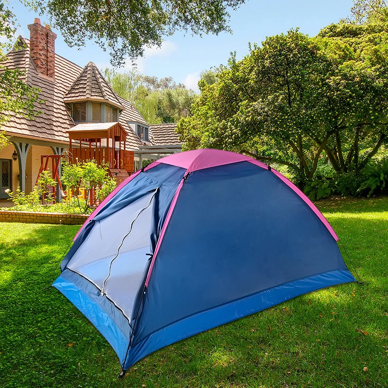 Mountain camping for two people single story couples hot selling outdoor products camping tents from manufacturers
Mountain camping for two people single story couples hot selling outdoor products camping tents from manufacturers