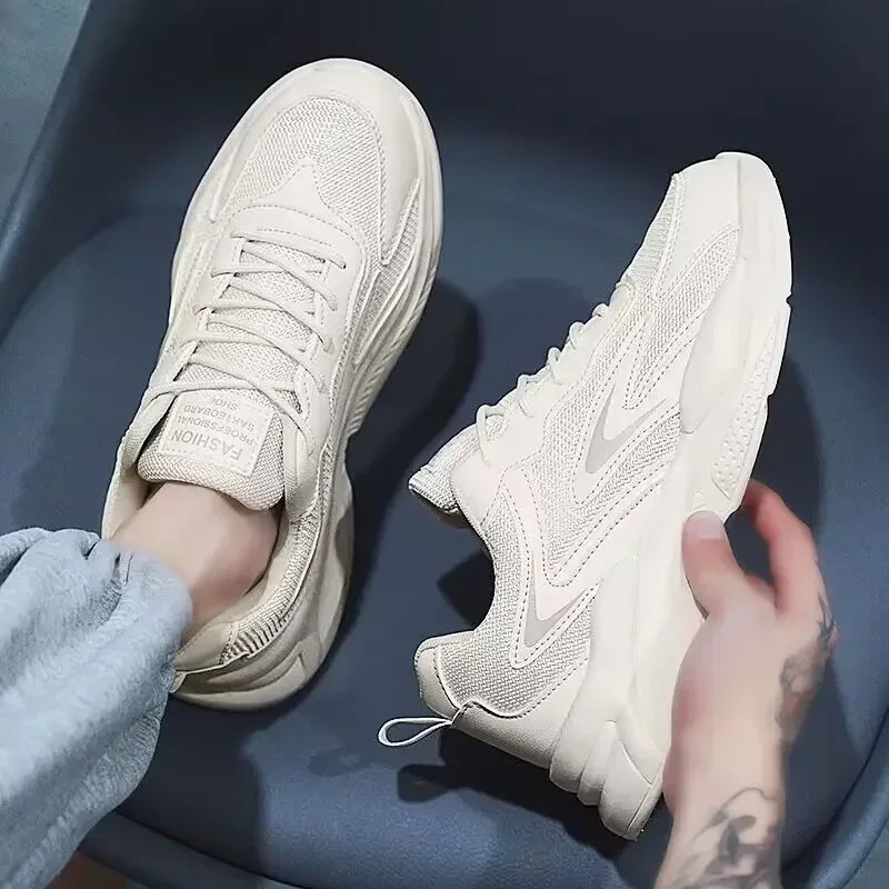 Men's Shoes New Breathable Mesh Shoes Men's Sports Shoes Korean Edition Versatile Little White Running and Casual
Men's Shoes New Breathable Mesh Shoes Men's Sports Shoes Korean Edition Versatile Little White Running and Casual
