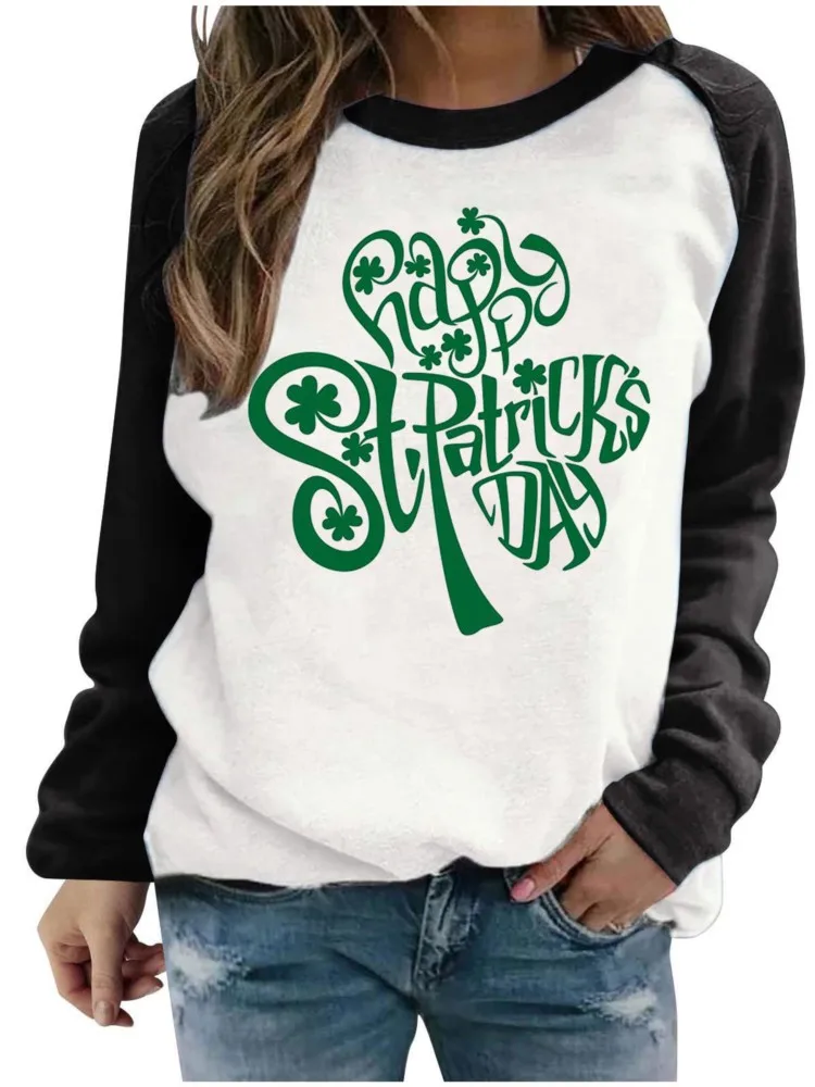 Women's 2024 Spring Autumn Clover Raglan Sleeve Sweater Coat With Round Neck And Plush Thickened Women's Hoodie
Women's 2024 Spring Autumn Clover Raglan Sleeve Sweater Coat With Round Neck And Plush Thickened Women's Hoodie