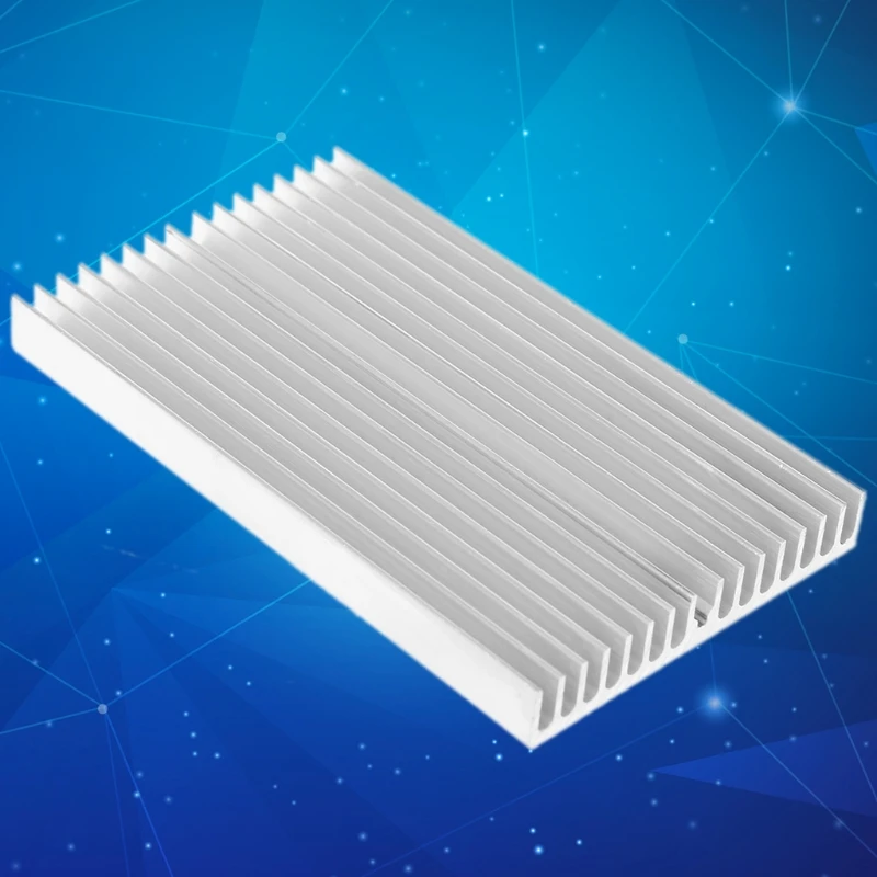 1PC DIY IC Chip Cooler Aluminum Grille Shape Heat Sink Chip For LED Power Transistor Module Radiator 100X60X10mm P9JB
1PC DIY IC Chip Cooler Aluminum Grille Shape Heat Sink Chip For LED Power Transistor Module Radiator 100X60X10mm P9JB