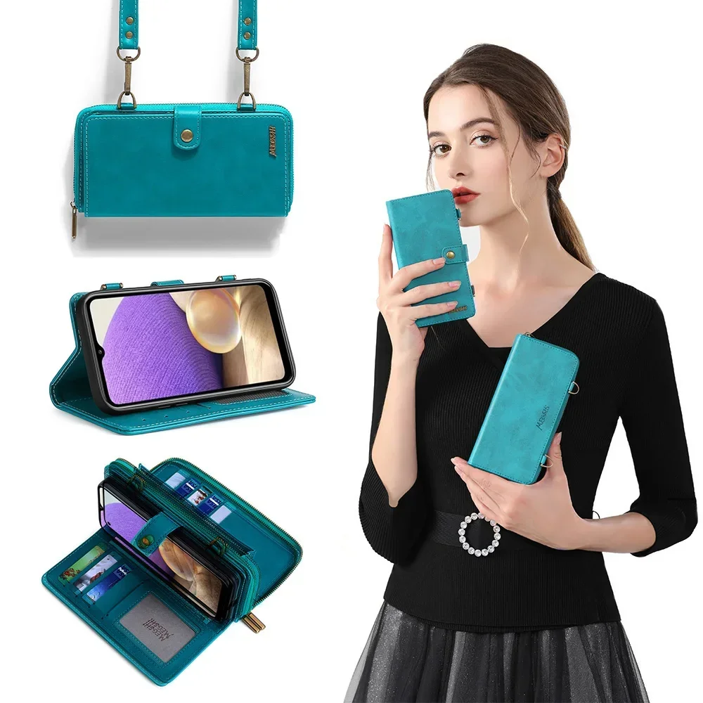 Wallet PU Split Type Shoulder Leather Phone Case For XiaoMi 10 11T 11Lite 12Pro RedMi Note10 Note11 Note12 Poco X3 X4 X5 Pro NFC
Wallet PU Split Type Shoulder Leather Phone Case For XiaoMi 10 11T 11Lite 12Pro RedMi Note10 Note11 Note12 Poco X3 X4 X5 Pro NFC