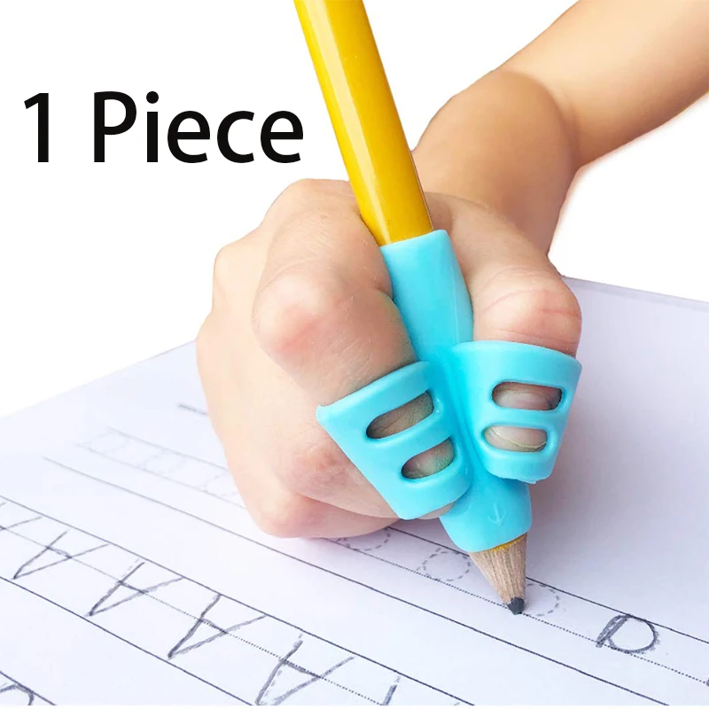 

1 Piece Pen Grips Kids Handwriting Grip Holding Posture Correction Aid Tool Toddlers Preschoolers Adults Students Stationary