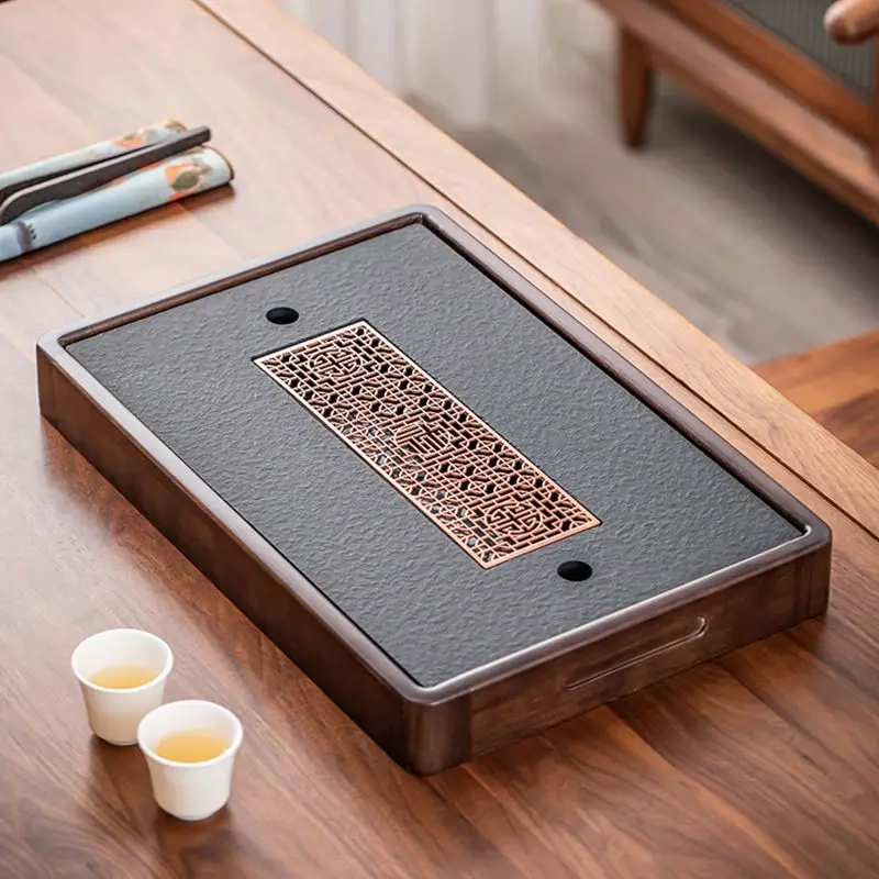 Luxurious Provide Tea Trays Puer Tea Ceremony Wooden Kung Fu Decoration Tea Trays Service Vintage Premium Plateau Kitchen
Luxurious Provide Tea Trays Puer Tea Ceremony Wooden Kung Fu Decoration Tea Trays Service Vintage Premium Plateau Kitchen