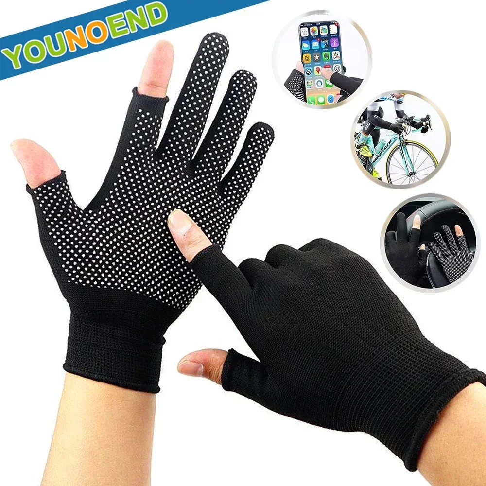 1Pair Men Women Anti-Slip Breathable Lightweight Fingerless Work Gloves Men Women Construction Fitness Cycling Motorcycle Gloves
1Pair Men Women Anti-Slip Breathable Lightweight Fingerless Work Gloves Men Women Construction Fitness Cycling Motorcycle Gloves
