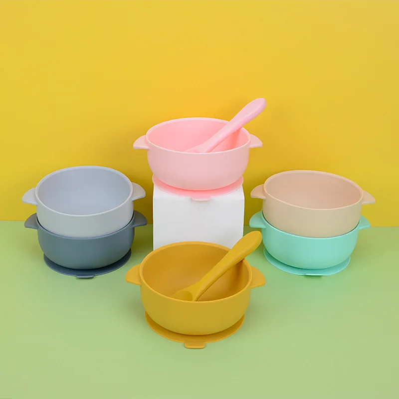 New Silicone Baby Feeding Bowl Tableware Waterproof Kids Non-Slip Crockery BPA Free Silicone Dishes for Baby Bowl Baby Plate
New Silicone Baby Feeding Bowl Tableware Waterproof Kids Non-Slip Crockery BPA Free Silicone Dishes for Baby Bowl Baby Plate