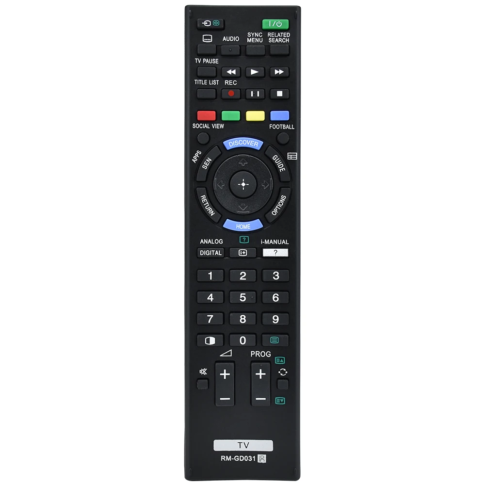 NEW RM-GD031 Replace Remote Control for Sony TV KDL-40W600B KDL-48W600B KDL-60W600B 
NEW RM-GD031 Replace Remote Control for Sony TV KDL-40W600B KDL-48W600B KDL-60W600B