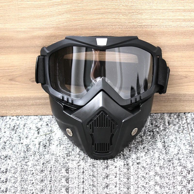 

Windproof Motorcycle Glasses Masks Cycling Riding Motocross Sunglasses Ski Snowboard Eyewear Mask Goggles Helmet Tactical