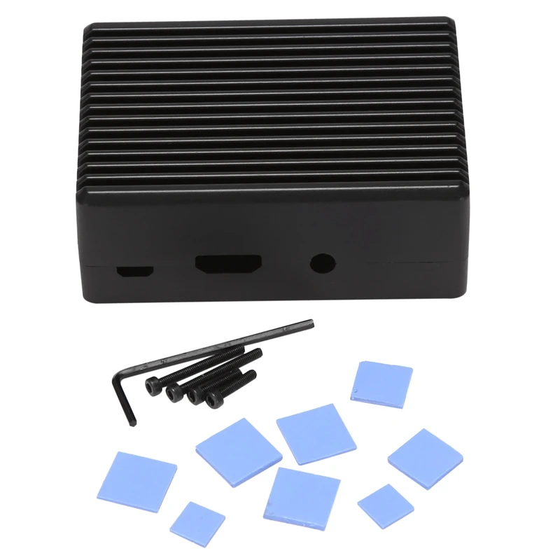 3 Model B Aluminum Alloy Case Passive Cooling Shell Metal Enclosure Heat Dissipation For Raspberry Pi 3B/3B+
3 Model B Aluminum Alloy Case Passive Cooling Shell Metal Enclosure Heat Dissipation For Raspberry Pi 3B/3B+