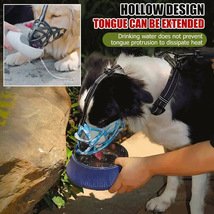 

Adjustable Anti-eating, Anti-licking And Anti-biting Dog Muzzle Pet Dog Basket Muzzles Upgraded Soft Breathable Cage Muzzle Adju
