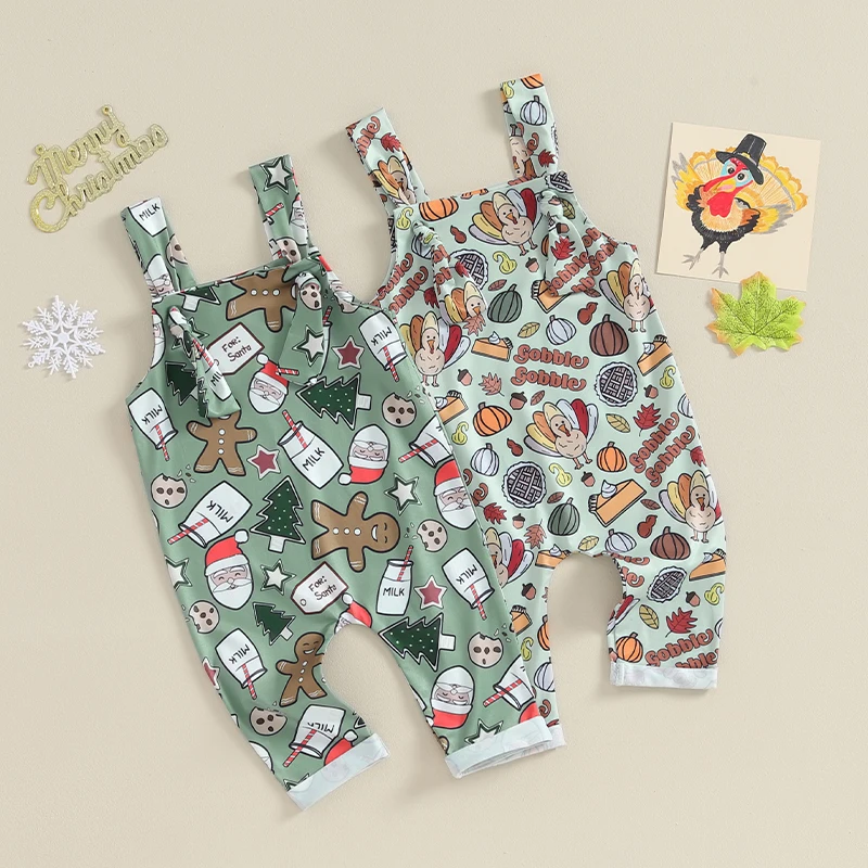 Baby Girl Christmas Jumpsuit For Newborn Items Clothes Baby Girl Playsuit Square Neck Cartoon Print Romper Bib Pants
Baby Girl Christmas Jumpsuit For Newborn Items Clothes Baby Girl Playsuit Square Neck Cartoon Print Romper Bib Pants
