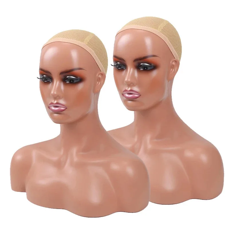 3Pieces/Lot Jewelry Display PVC Mannequin Head Stand Realistic Makeup Face Exquisite Female Head Mannequin with Shoulder Bust
3Pieces/Lot Jewelry Display PVC Mannequin Head Stand Realistic Makeup Face Exquisite Female Head Mannequin with Shoulder Bust