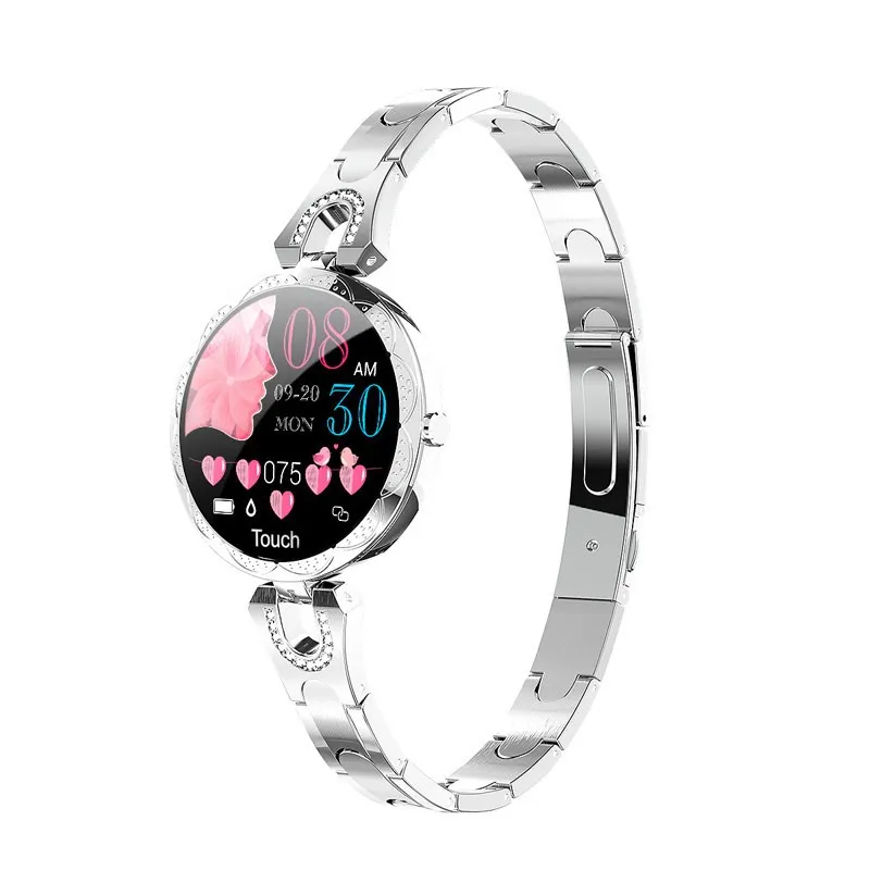 

Woman Smart Watch Bracelet Girl Heart Rate Blood Pressure Sleep Quality Detection Pedometer IP67 Waterproof Fashion Smartwatch