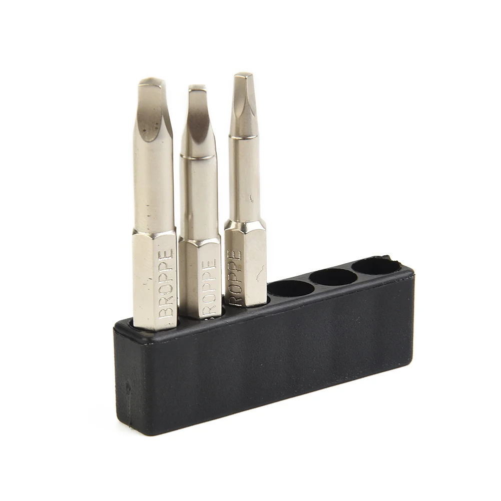 3Pcs 50mm Electric Driver Bits Magnetic Square Head Screwdriver Bits S1 S3 Herramientas De Mano Screwdriver Set Destornillador
3Pcs 50mm Electric Driver Bits Magnetic Square Head Screwdriver Bits S1 S3 Herramientas De Mano Screwdriver Set Destornillador