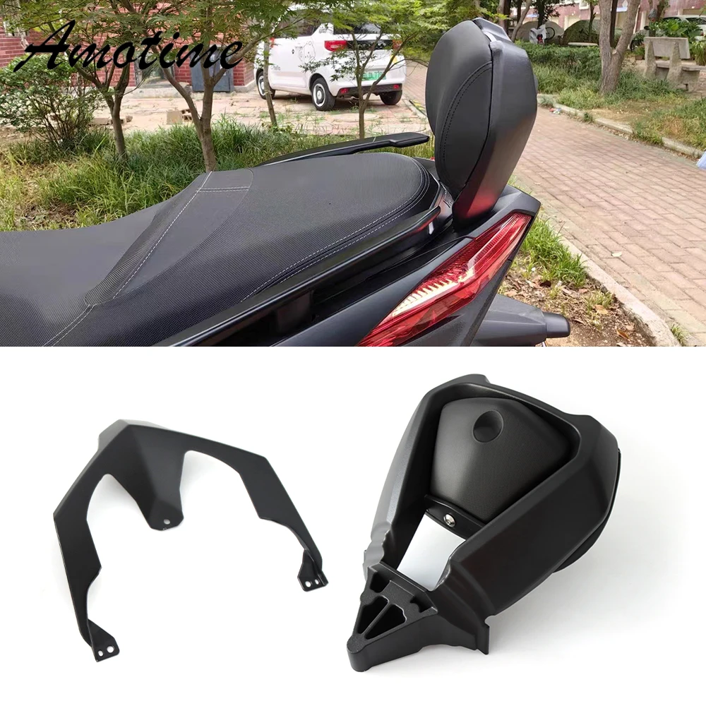 

For Yamaha XMAX 300 Xmax300 X-MAX 2018-2022 2021 2019 Motorcycle Rear Passenger Seat Tailstock Backrest Back Rest Cushion Pad